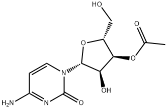 Cytidine, 3'-acetate Structure