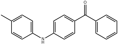 Methanone, [4-[(4-methylphenyl)amino]phenyl]phenyl-,42872-23-1,结构式