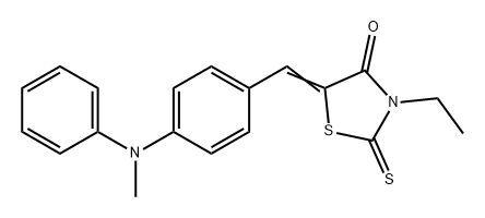 42906-15-0 3-乙基-5-(4-(甲基(苯基)氨基)亚苄基)-2-硫代噻唑烷-4-酮
