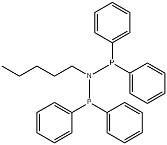 Phosphinous amide, N-(diphenylphosphino)-N-pentyl-P,P-diphenyl-,42998-68-5,结构式
