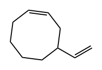 Cyclooctene, 4-ethenyl-, (Z)- (9CI),43044-21-9,结构式