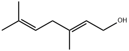 2,5-Heptadien-1-ol, 3,6-dimethyl-, (2E)- Struktur