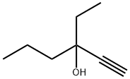 1-Hexyn-3-ol, 3-ethyl- Struktur