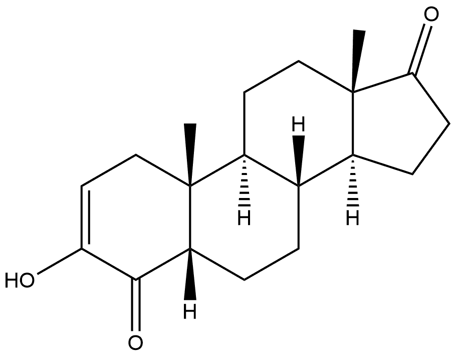 Androst-2-ene-4,17-dione, 3-hydroxy-, (5β)- (9CI)