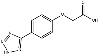 2-[4-(2H-1,2,3,4-tetrazol-5-yl)phenoxy]acetic acid Structure