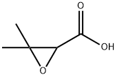 2-Oxiranecarboxylic acid, 3,3-dimethyl-,4374-53-2,结构式