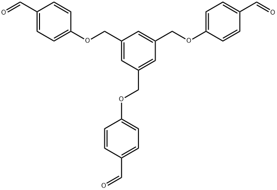 1,3,5-Tris(formylphenoxymethyl)benzene Structure