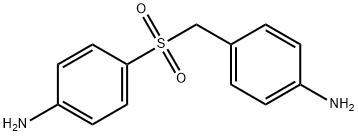 Benzenamine, 4-[[(4-aminophenyl)methyl]sulfonyl]- Structure
