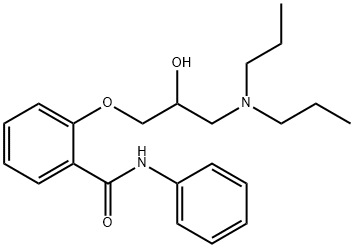 Benzamide, 2-[3-(dipropylamino)-2-hydroxypropoxy]-N-phenyl- Structure