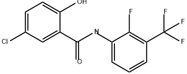 5-氯-2-羟基-3-硝基苯乙酮,439144-72-6,结构式