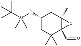7-Oxabicyclo[4.1.0]heptane-1-carboxaldehyde, 4-[[(1,1-dimethylethyl)dimethylsilyl]oxy]-2,2,6-trimethyl-, (1S,4S,6R)-