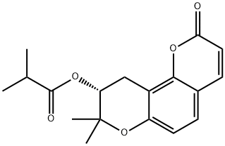 (R)-O-isobutyroyllomatin Struktur