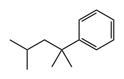 Benzene, (1,1,3-trimethylbutyl)-,4406-52-4,结构式