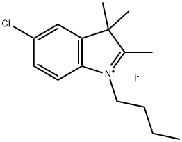 1-丁基-5-氯-2,3,3-三甲基-3H-吲哚-1-鎓碘化物, 440644-76-8, 结构式