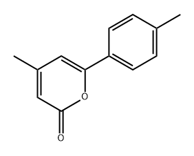 2H-Pyran-2-one, 4-methyl-6-(4-methylphenyl)-