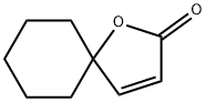 5,5-Pentanofuran-2(5H)-one, 4435-19-2, 结构式