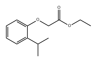 Acetic acid, 2-[2-(1-methylethyl)phenoxy]-, ethyl ester