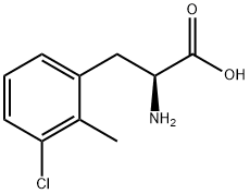 Phenylalanine, 3-chloro-2-methyl- Struktur