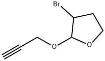 Furan, 3-bromotetrahydro-2-(2-propyn-1-yloxy)-