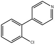 Pyridine, 4-(2-chlorophenyl)- Structure