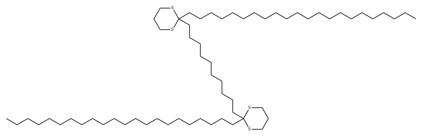 1,3-Dithiane, 2,2'-(1,10-decanediyl)bis[2-docosyl-