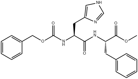 L-Phenylalanine, N-[N-[(phenylmethoxy)carbonyl]-L-histidyl]-, methyl ester (9CI)
