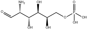 D-Galactose, 2-amino-2-deoxy-, 6-(dihydrogen phosphate) Structure