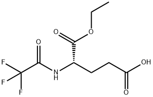 L-Glutamic acid, N-(trifluoroacetyl)-, 1-ethyl ester (6CI,9CI),45214-61-7,结构式