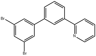 2-(3'',5''-Dibromo-[1,1''-Biphenyl]-3-Yl)Pyridine Structure