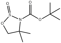 1,2,3-Oxathiazolidine-3-carboxylic acid, 4,4-dimethyl-, 1,1-dimethylethyl ester, 2-oxide