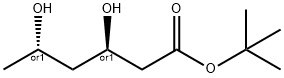 Hexanoic acid, 3,5-dihydroxy-, 1,1-dimethylethyl ester, (3R,5S)-rel-,454421-94-4,结构式