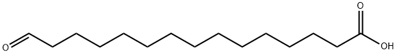15-Oxopentadecanoic acid 化学構造式