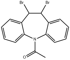 Ethanone, 1-(10,11-dibromo-10,11-dihydro-5H-dibenz[b,f]azepin-5-yl)-