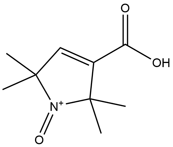 1H-Pyrrolium, 3-carboxy-2,5-dihydro-2,2,5,5-tetramethyl-1-oxo-