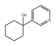 Cyclohexanol, 1-(3-pyridinyl)- 结构式