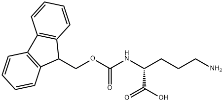 N2-Fmoc-D-ornithine,461691-09-8,结构式