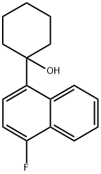 1-(4-fluoronaphthalen-1-yl)cyclohexanol,4620-04-6,结构式