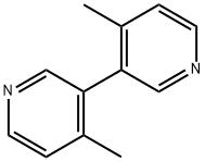 4,4'-二甲基-3,3'-联吡啶,46258-16-6,结构式