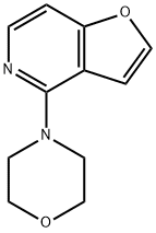 Furo[3,2-c]pyridine, 4-(4-morpholinyl)-,46387-21-7,结构式