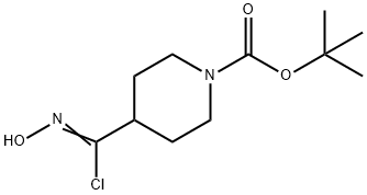 1-Piperidinecarboxylic acid, 4-[chloro(hydroxyimino)methyl]-, 1,1-dimethylethyl ester