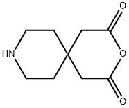 3-Oxa-9-azaspiro[5.5]undecane-2,4-dione 结构式