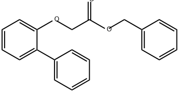 Acetic acid, 2-([1,1'-biphenyl]-2-yloxy)-, phenylmethyl ester