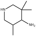 3,3,5-trimethylpiperidin-4-amine Struktur