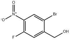 (2-溴-5-氟-4-硝基苯基)甲醇, 474329-92-5, 结构式