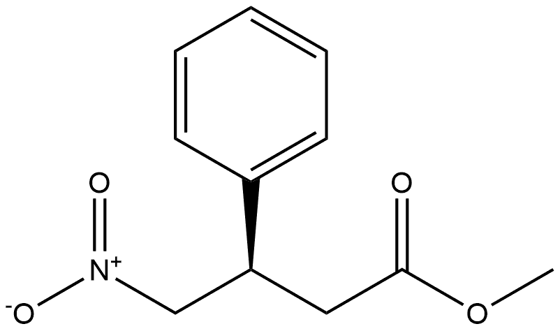 Benzenepropanoic acid, β-(nitromethyl)-, methyl ester, (βR)-