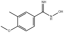 N'-Hydroxy-4-methoxy-3-methylbenzenecarboximidamide Structure