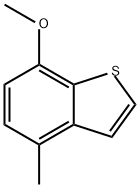 Benzo[b]thiophene, 7-methoxy-4-methyl- Structure