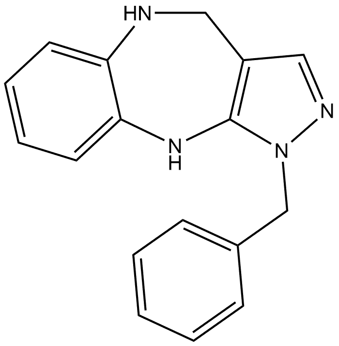 479232-44-5 1-benzyl-1,4,5,10-tetrahydrobenzo[b]pyrazolo[3,4-e][1,4]diazepine