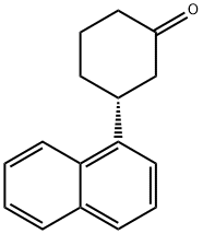 (R)-3-(Naphthalen-1-yl)cyclohexanone Structure