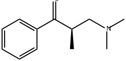 1-Propanone, 3-(dimethylamino)-2-methyl-1-phenyl-, (2R)- Structure